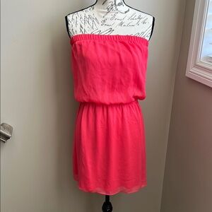 Strapless Pink Dress